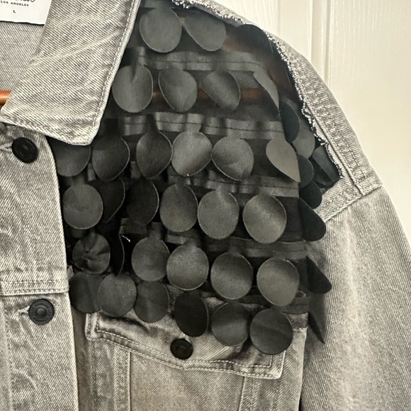 Kancan Custom Denim Jacket NWOT - Picture 6 of 6